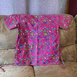 Women’s scrub top nestle brand size Medium